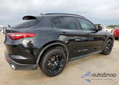 2021 Alfa Romeo Stelvio Sport из США, поврежденный, VIN ZASPAKAN1M7D09692